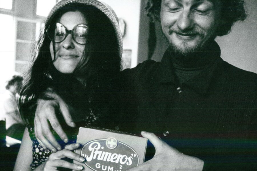 Jan Steklík a Duňa Slavíková, akce Zorky Ságlové Pocta Fafejtovi, 1972